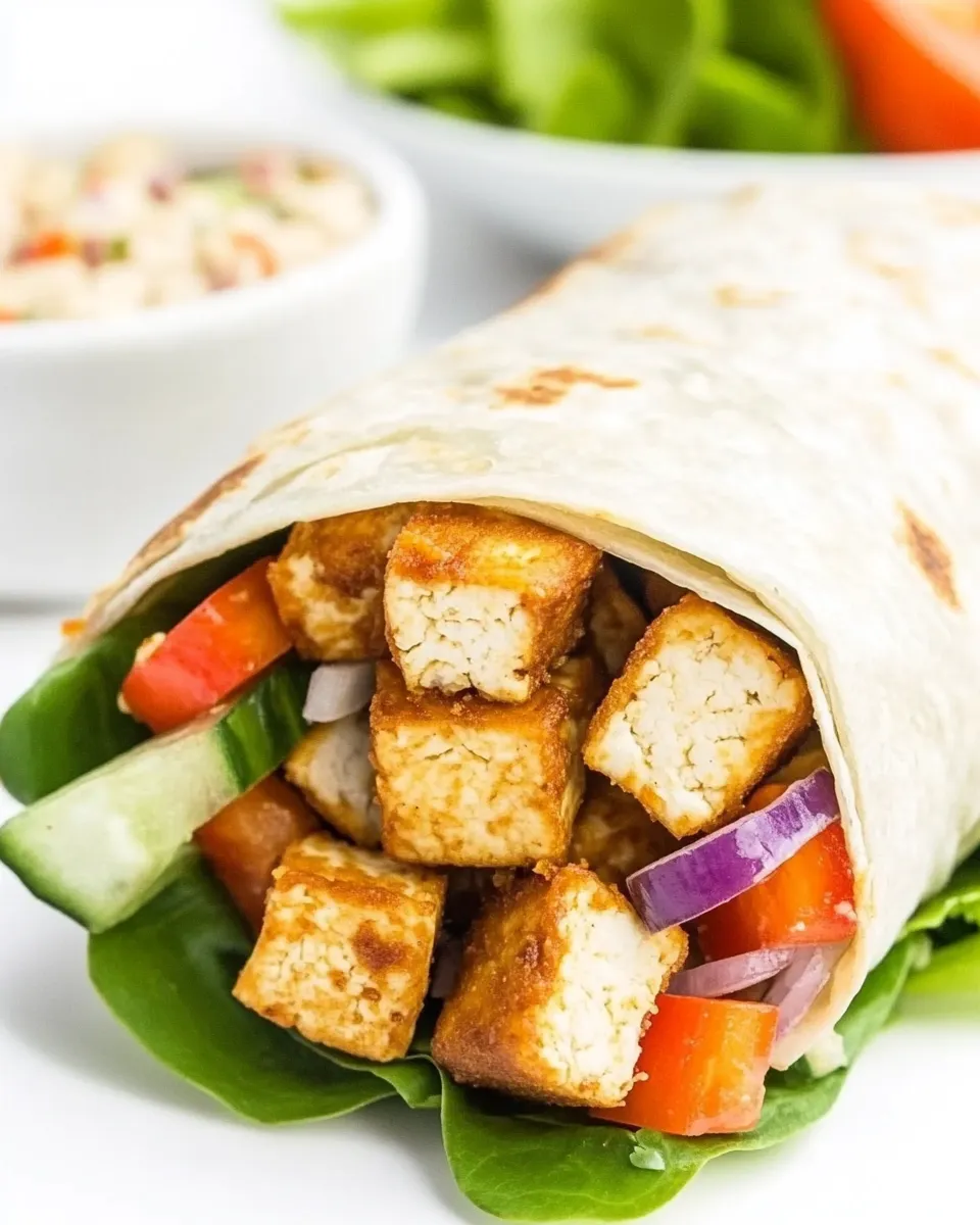 Classic Crispy Tofu Wrap image