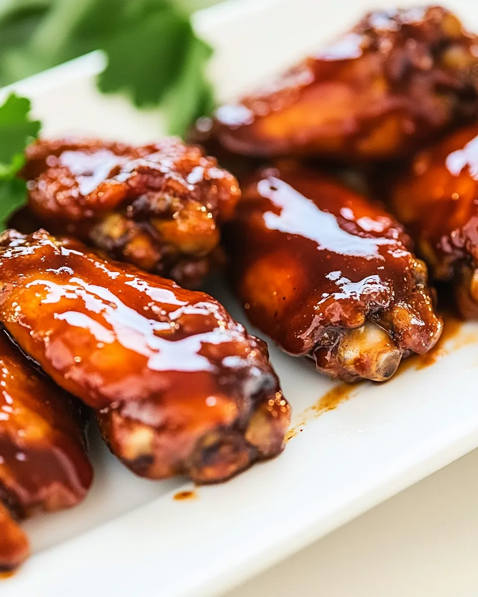 Delicious Crock Pot Chicken Wings recipe image