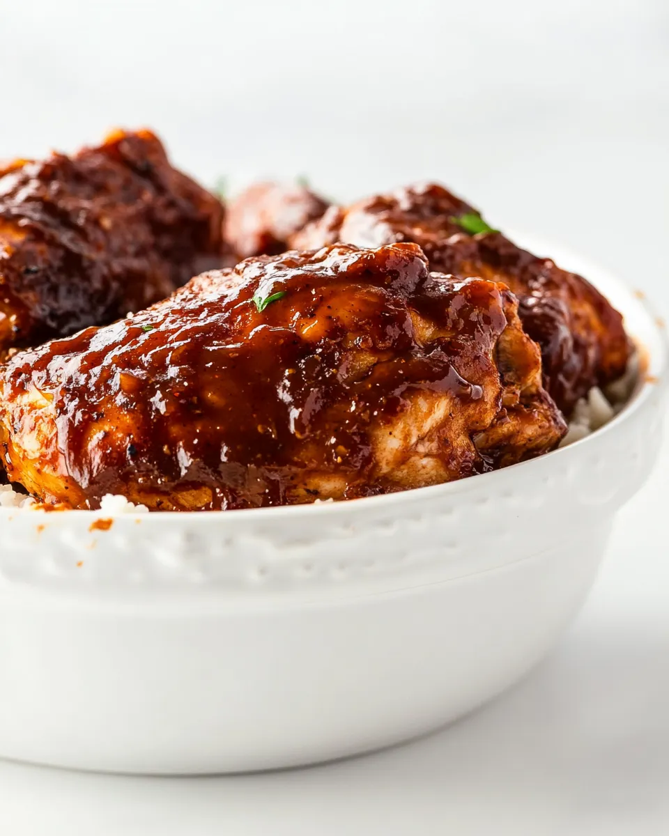 Homemade Crockpot BBQ Chicken photo