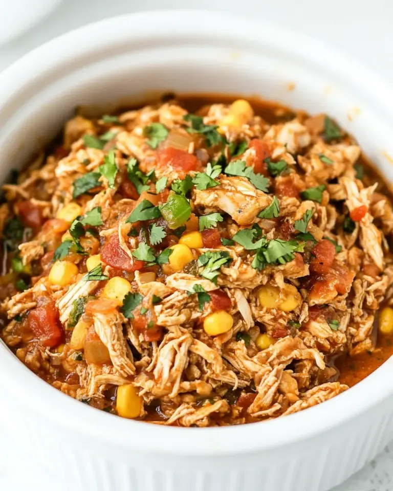 Homemade Crockpot Mexican Shredded Chicken photo