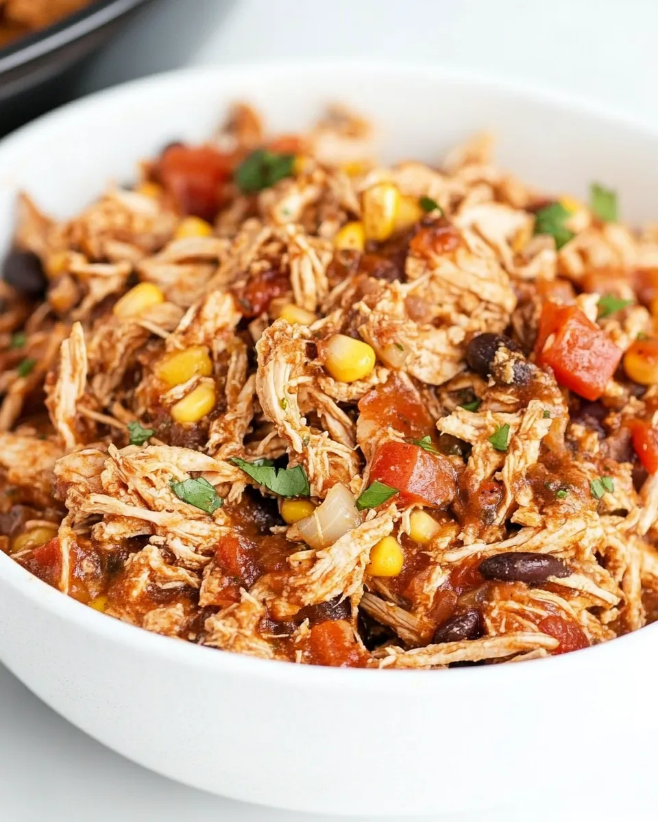 Delicious Crockpot Mexican Shredded Chicken dish photo