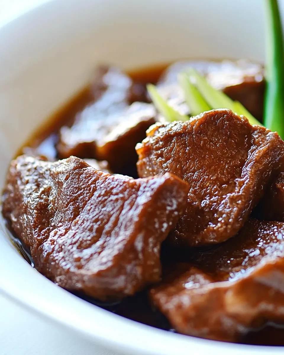 Homemade Daging Masak Kicap recipe photo