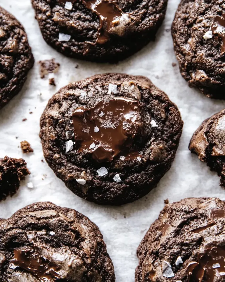 Homemade Dark Chocolate Cookies photo
