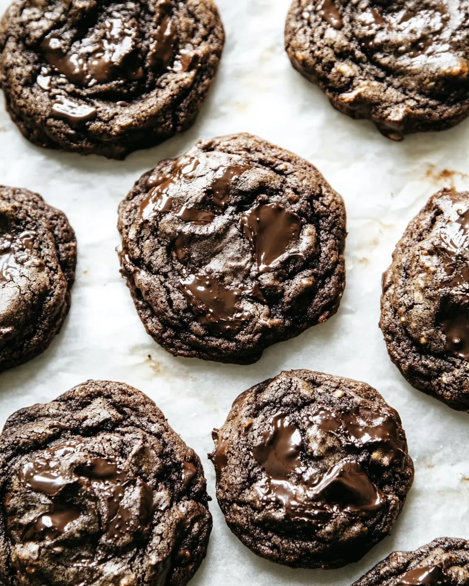 Delicious Dark Chocolate Cookies dish photo