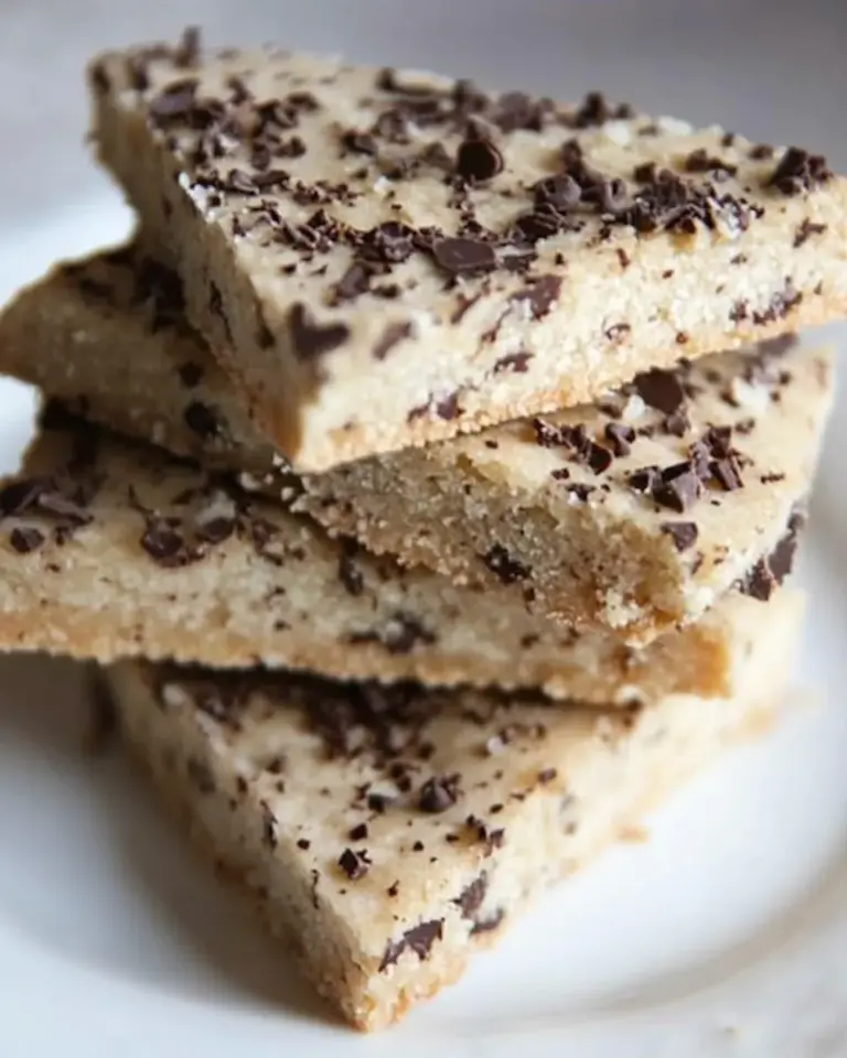 Homemade Dark Chocolate Orange Shortbread recipe photo