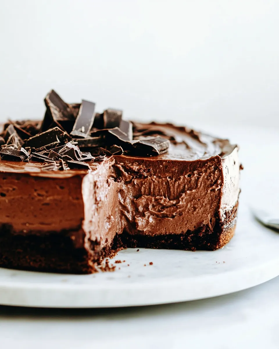 Delicious Death by Chocolate Cheesecake dish photo