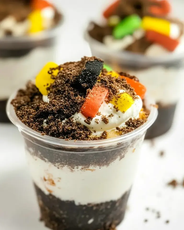 Homemade Dirt Cups photo