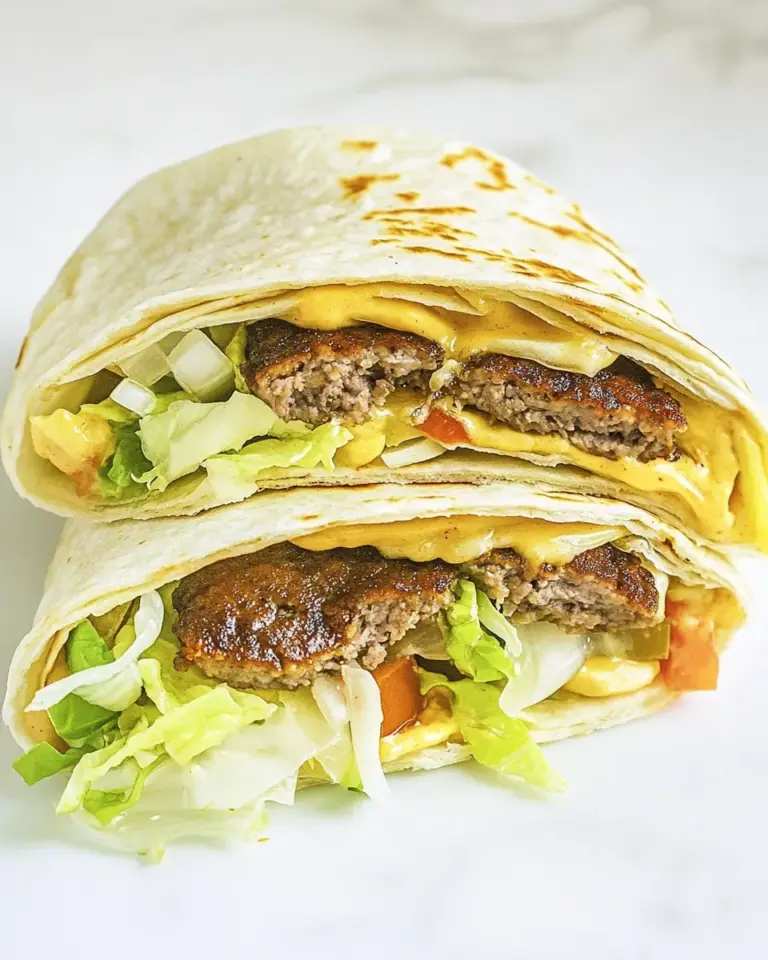 Homemade Discontinued McDonalds Big Mac Snack Wrap Make It at Home photo