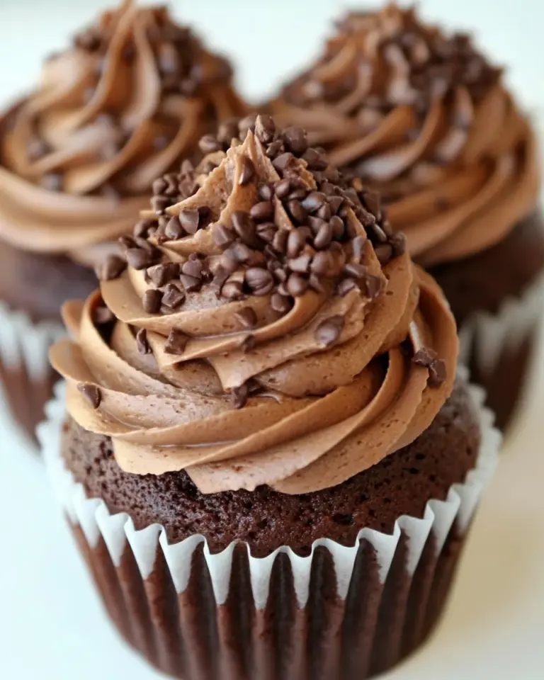 Homemade Double Shot Mocha Cupcakes photo