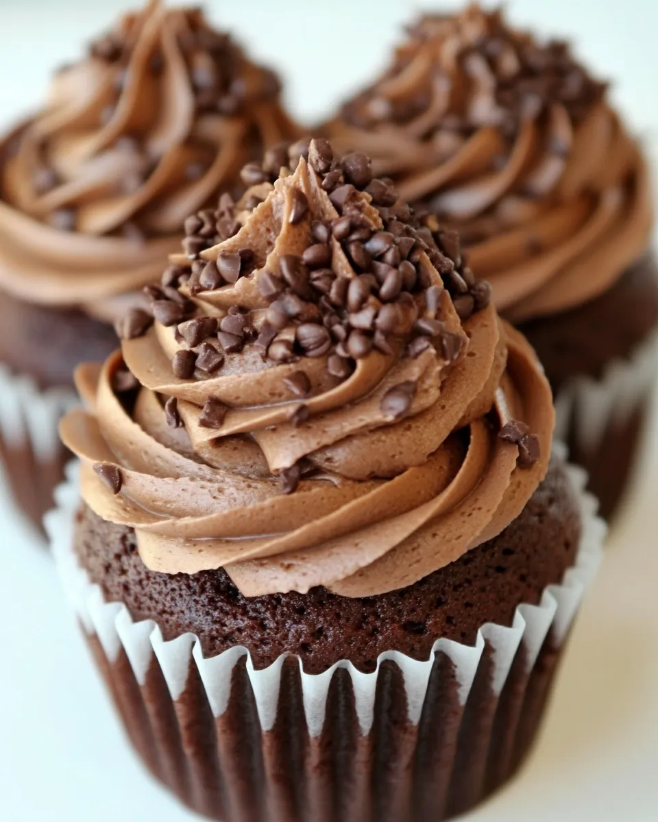 Homemade Double Shot Mocha Cupcakes photo