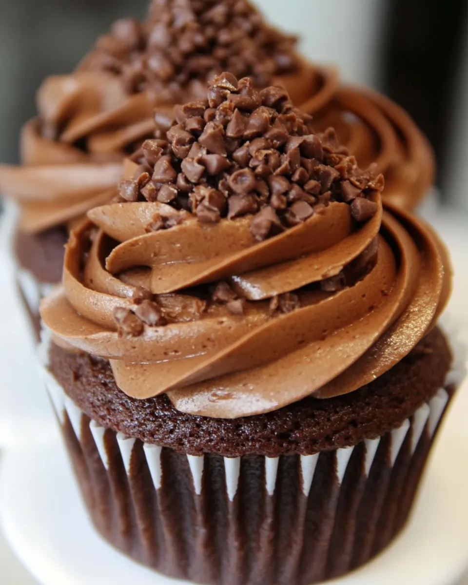 Easy Double Shot Mocha Cupcakes recipe photo