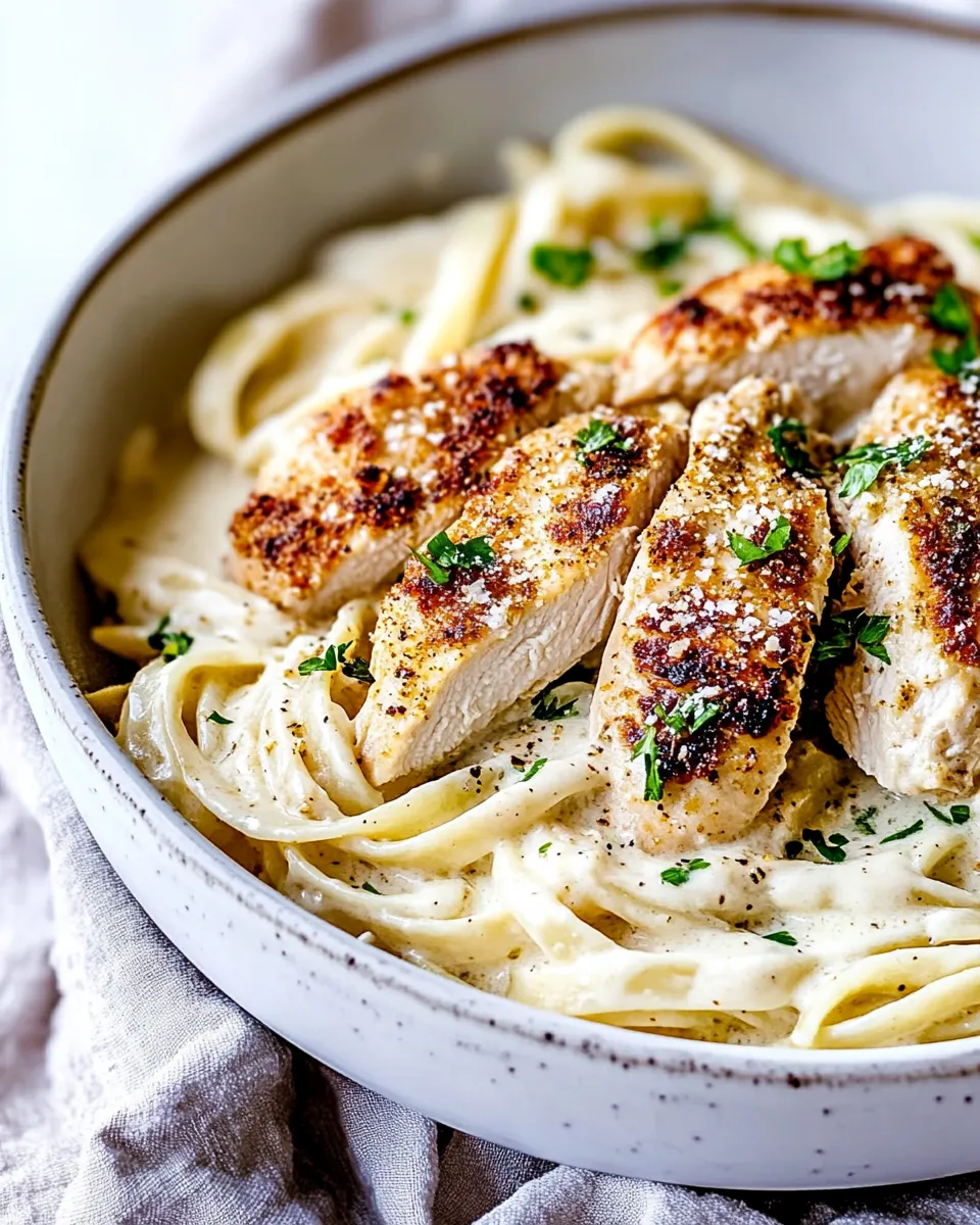 Delicious EASY Chicken Alfredo Recipe recipe photo