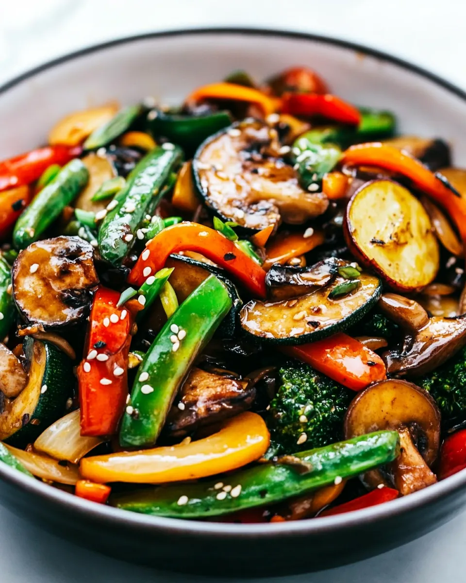 Homemade Easiest Vegetable Stir Fry photo