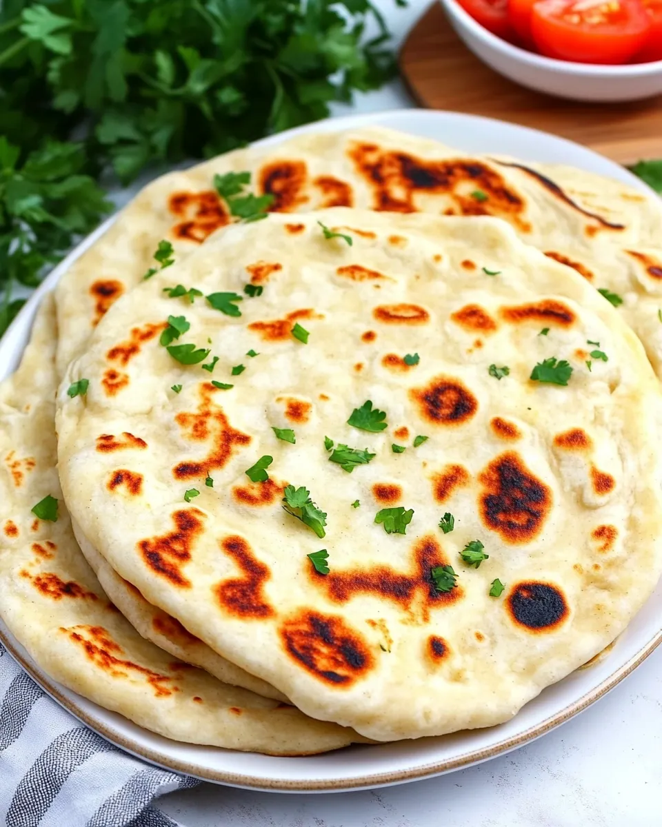 Delicious Easy 2-Ingredient Flatbread Recipe dish photo