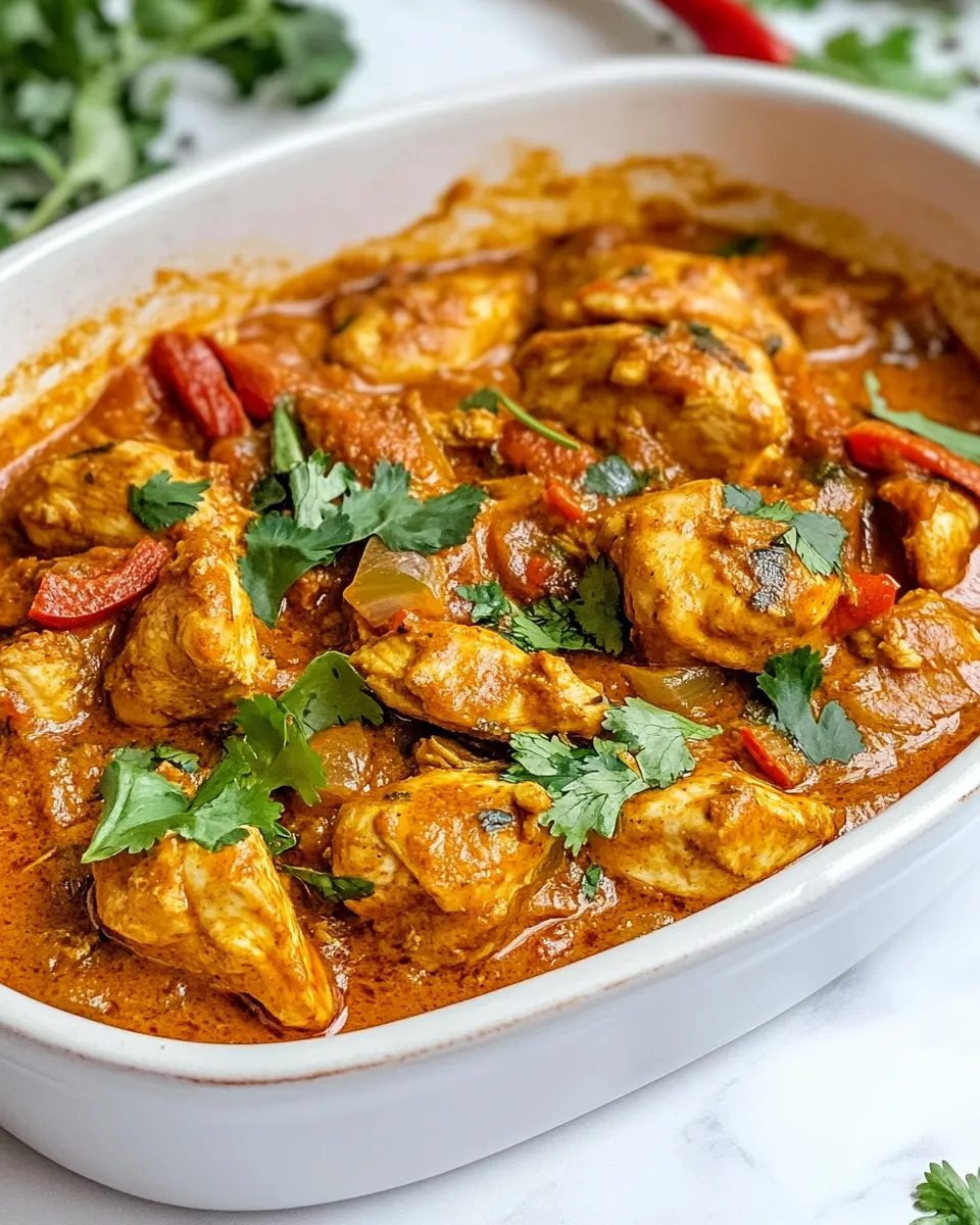 Classic Easy 30 Minute Balti Chicken dish photo