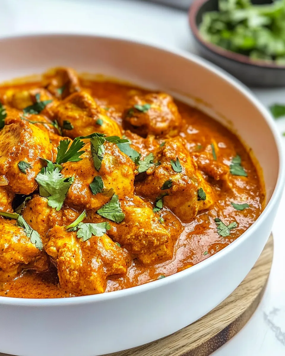 Delicious Easy 30 Minute Balti Chicken food shot