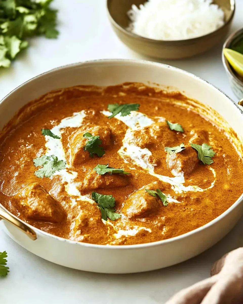 Quick Easy Butter Chicken Recipe dish photo
