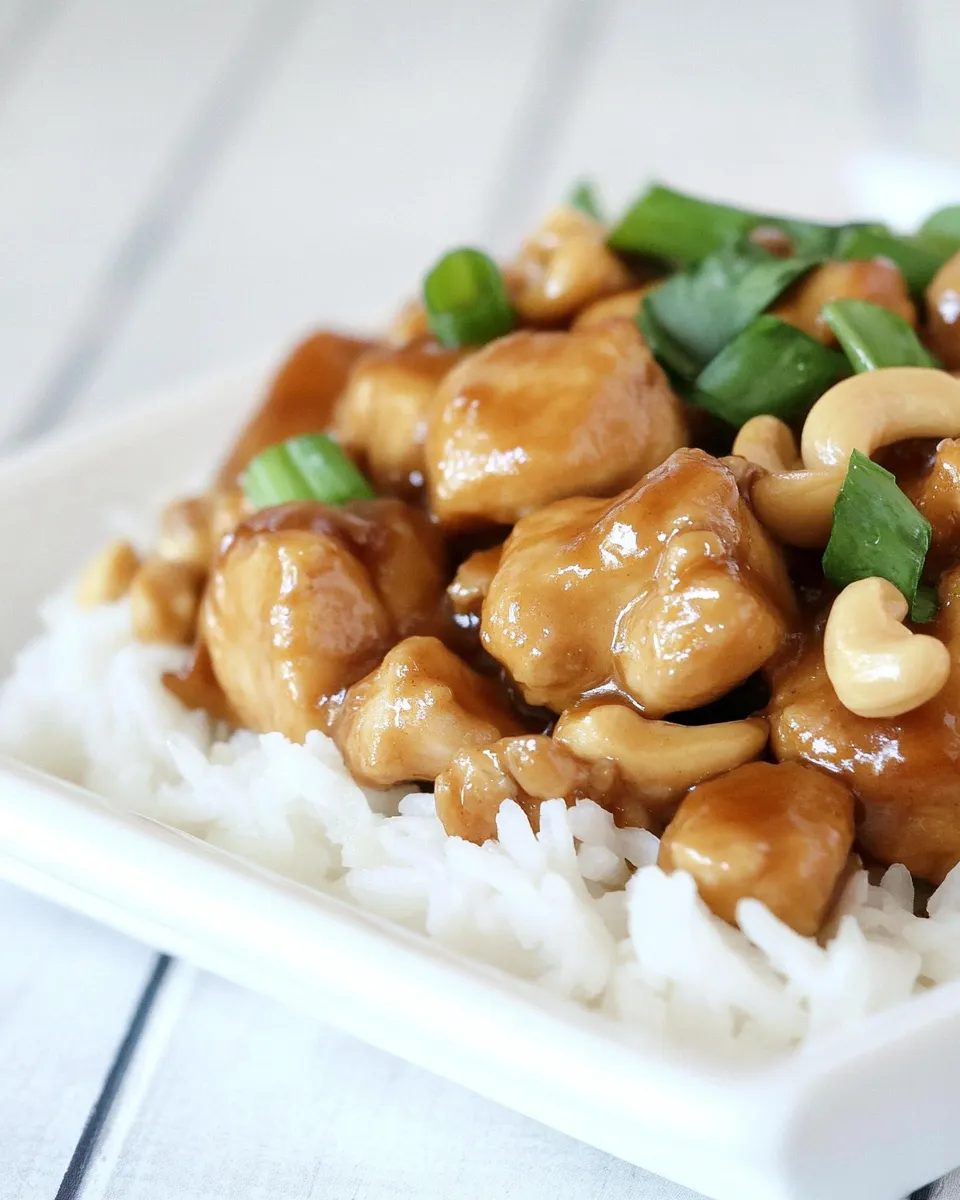 Delicious Easy Cashew Chicken recipe photo