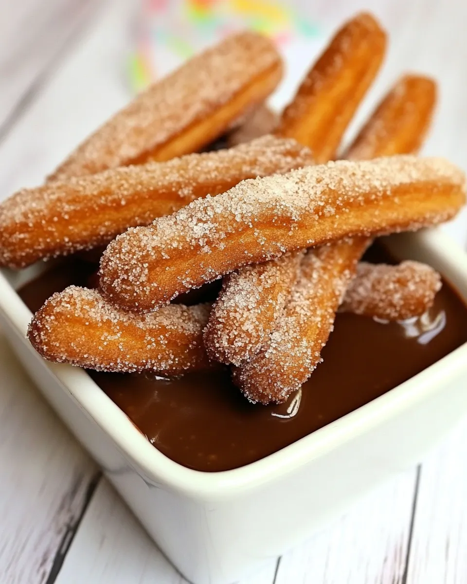 Classic Easy Chocolate Con Churros image