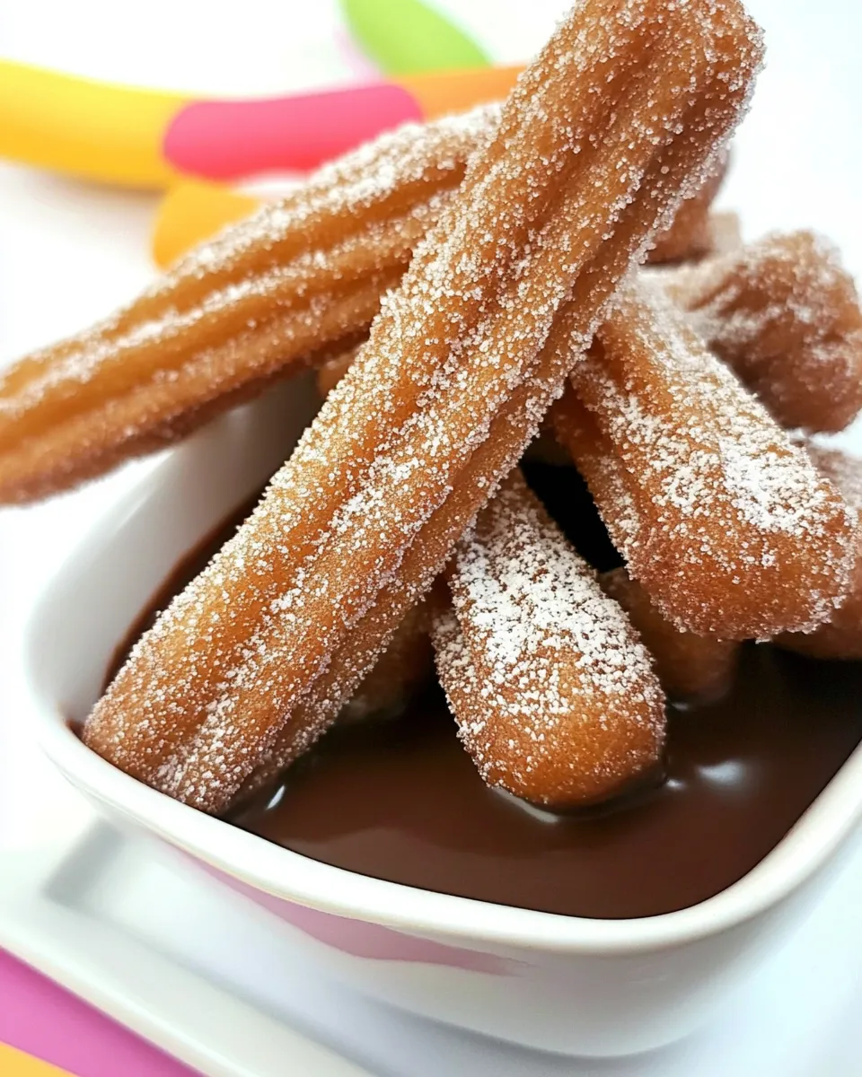Delicious Easy Chocolate Con Churros recipe photo
