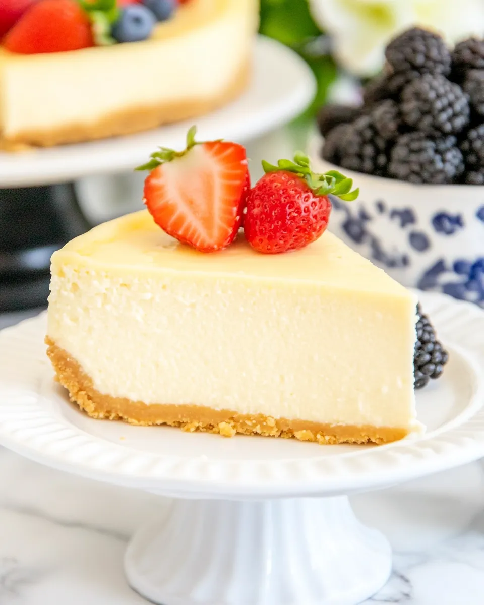 Homemade Easy Cottage Cheese Cheesecake Recipe (keto, low carb) photo