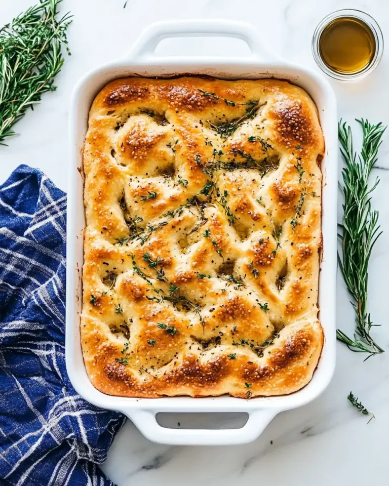 Homemade Easy Focaccia Recipe photo