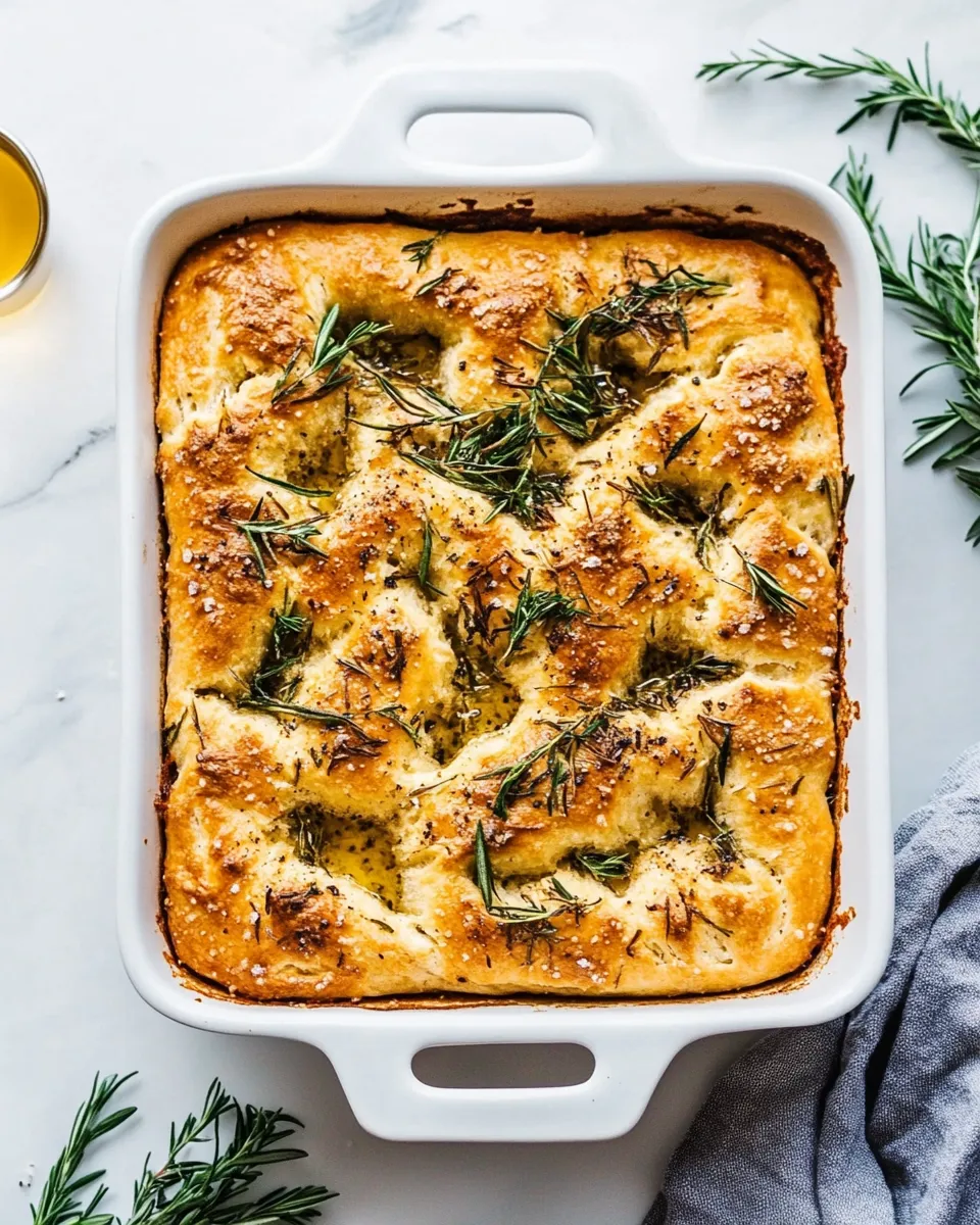 Classic Easy Focaccia Recipe image
