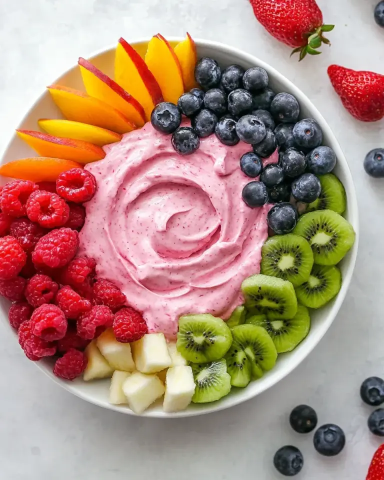 Homemade Easy Fruit Dip (2 Ingredients) recipe photo