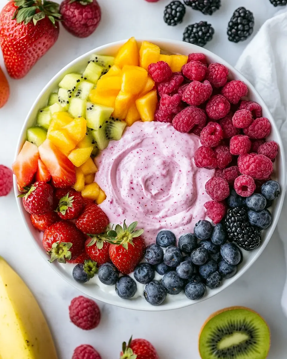 Classic Easy Fruit Dip (2 Ingredients) dish photo