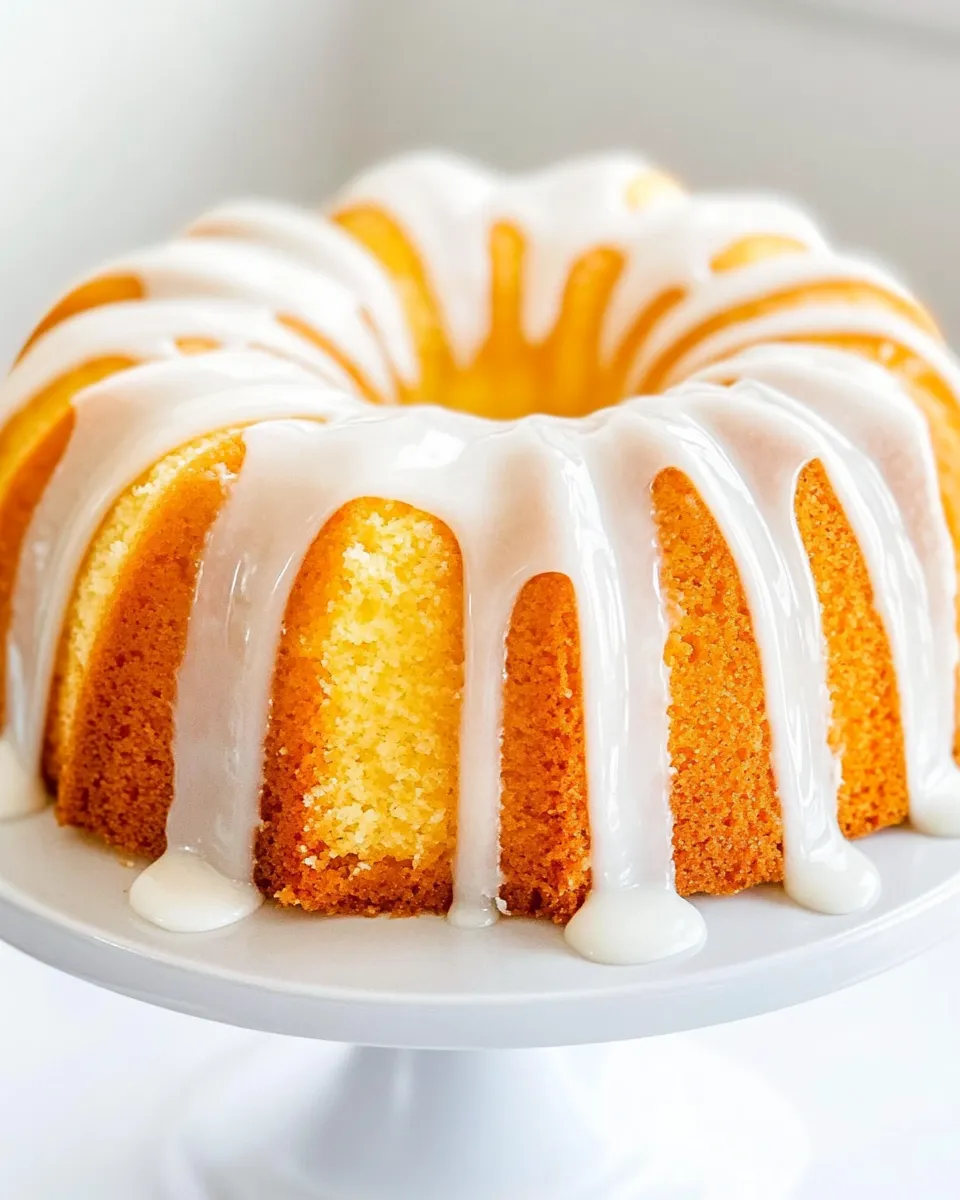 Homemade Easy Glazed Pound Cake photo