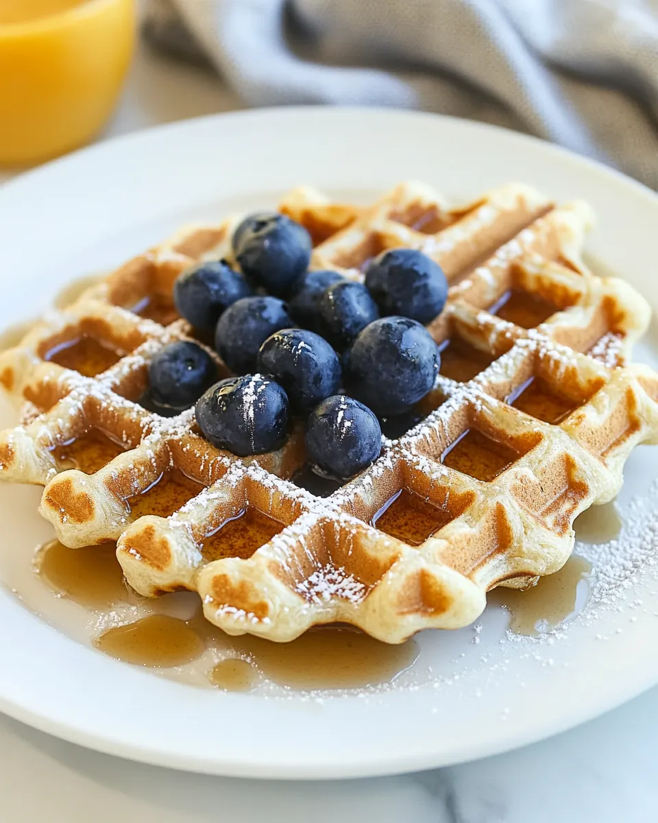 Homemade Easy Gluten Free Waffles Recipe photo