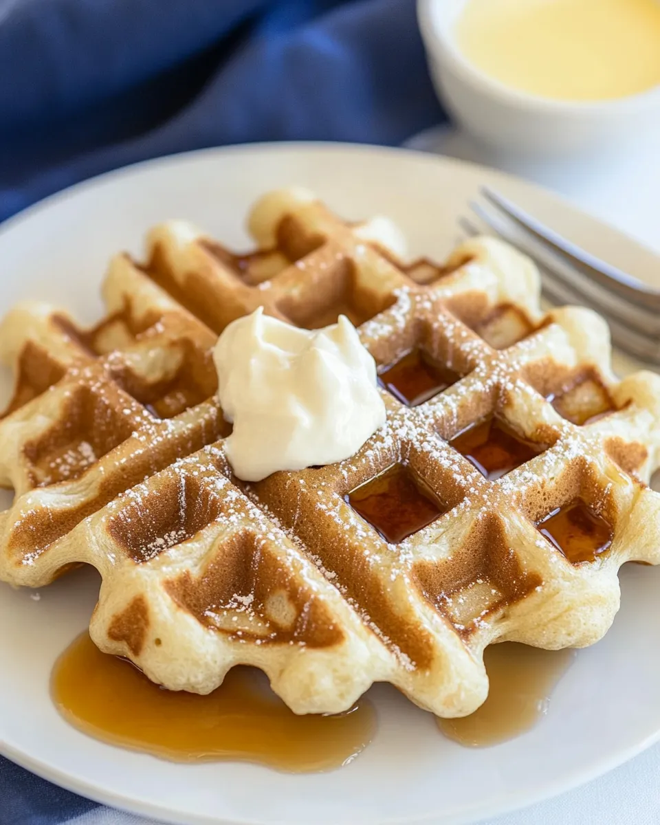 Delicious Easy Gluten Free Waffles Recipe recipe photo