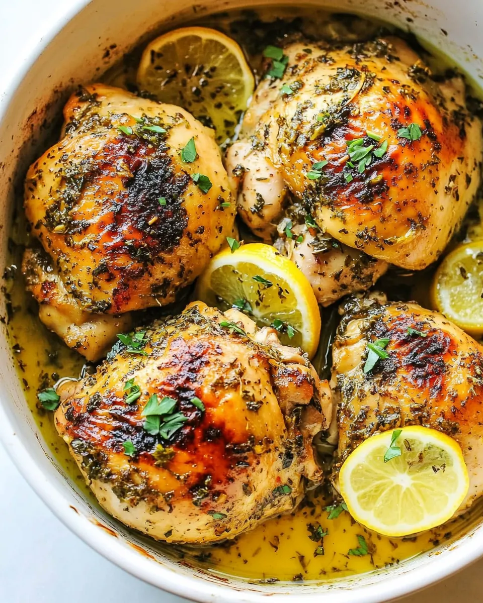 Perfect Easy Greek Lemon Chicken recipe photo