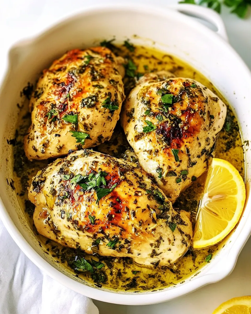 Healthy Easy Greek Lemon Chicken recipe image