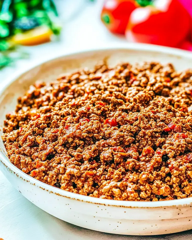 Homemade Easy Ground Beef Taco Meat recipe photo