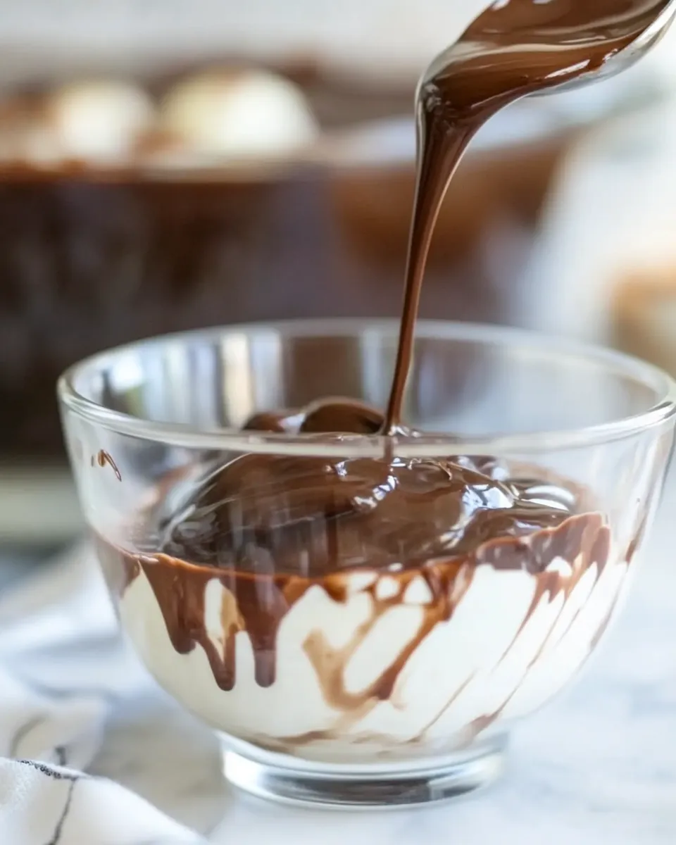 Quick Easy Homemade Chocolate Syrup Recipe shot