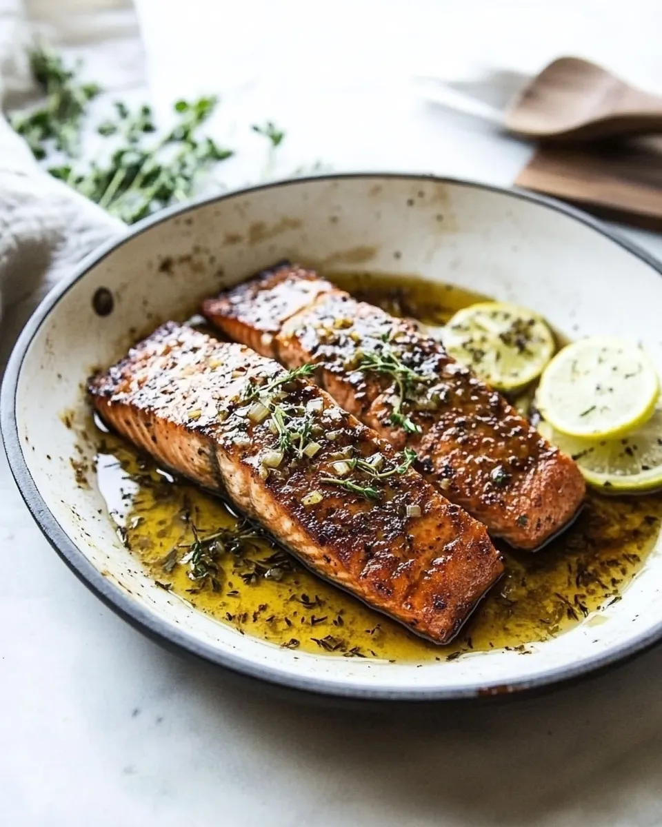 Homemade Easy Honey Garlic Salmon Recipe photo