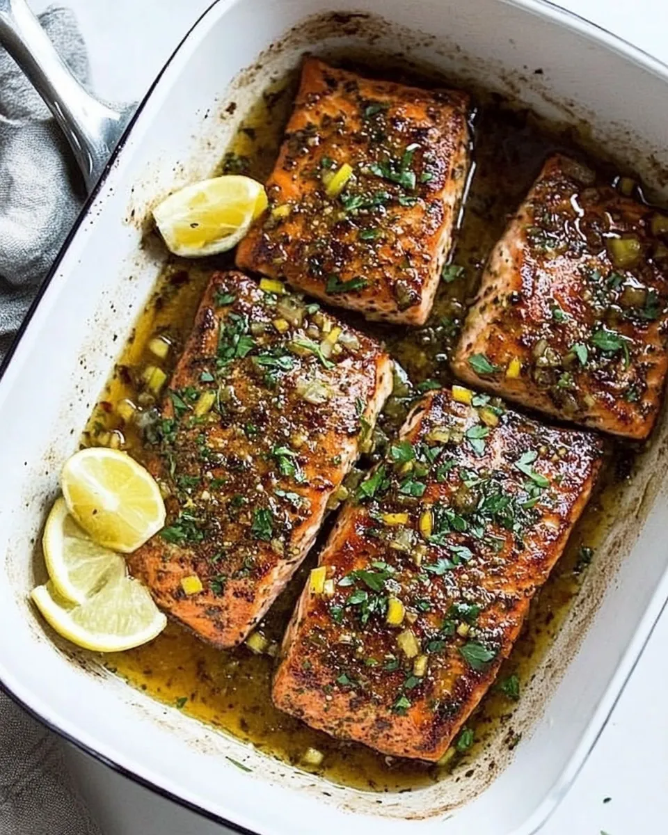 Classic Easy Honey Garlic Salmon Recipe image