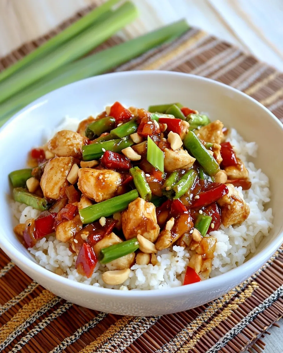 Homemade Easy Kung Pao Chicken photo