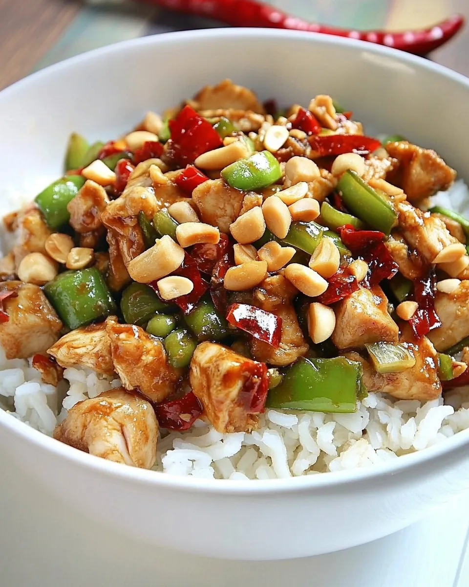 Delicious Easy Kung Pao Chicken recipe photo