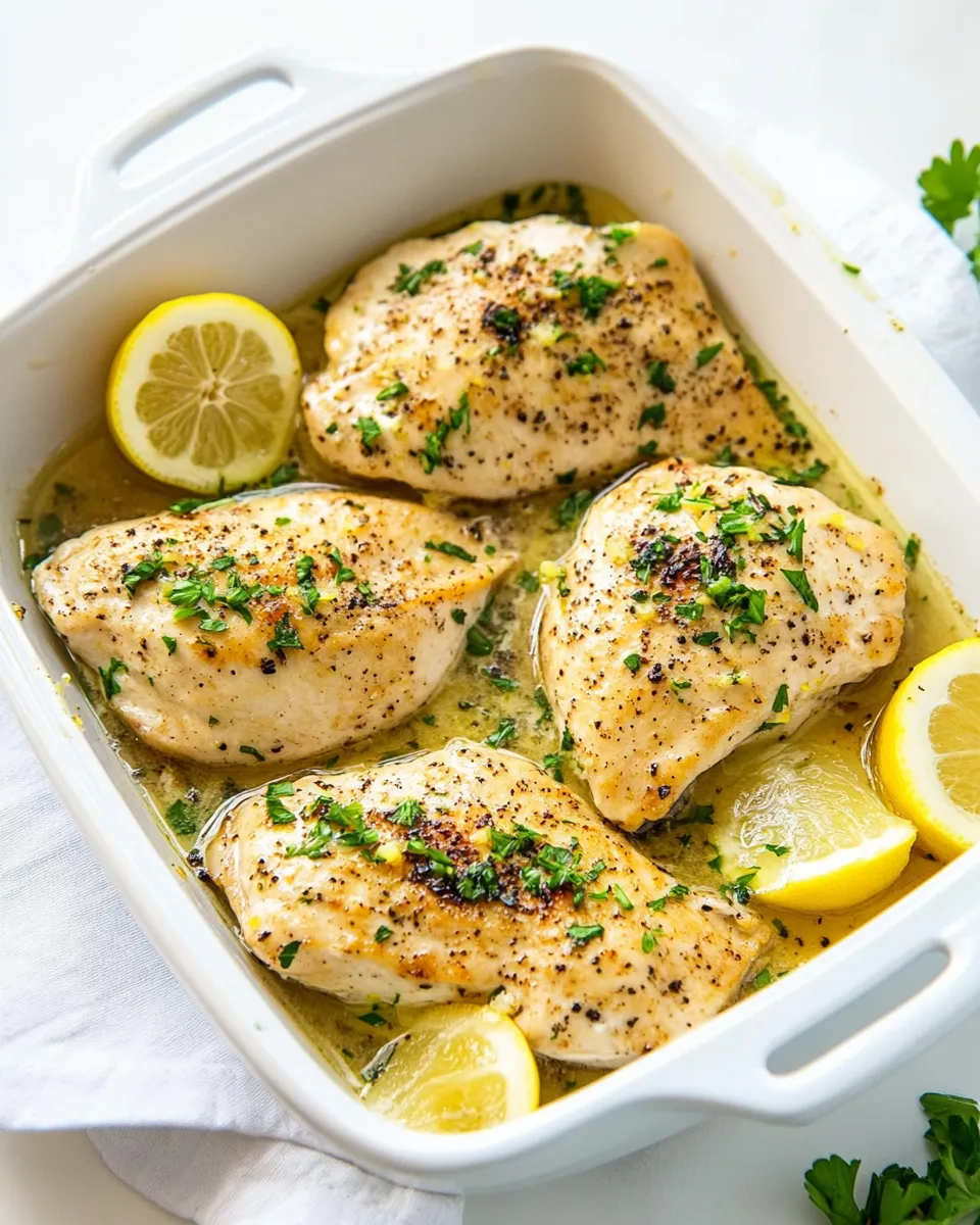 Quick Easy Lemon Chicken dish photo