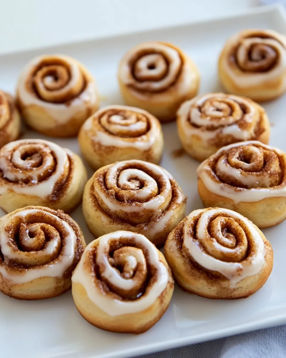 Classic Easy Mini Cinnamon Rolls image
