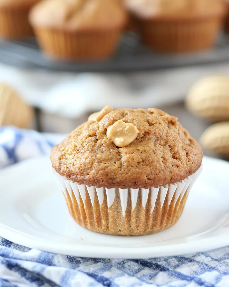 Delicious Easy Peanut Butter Muffins recipe photo