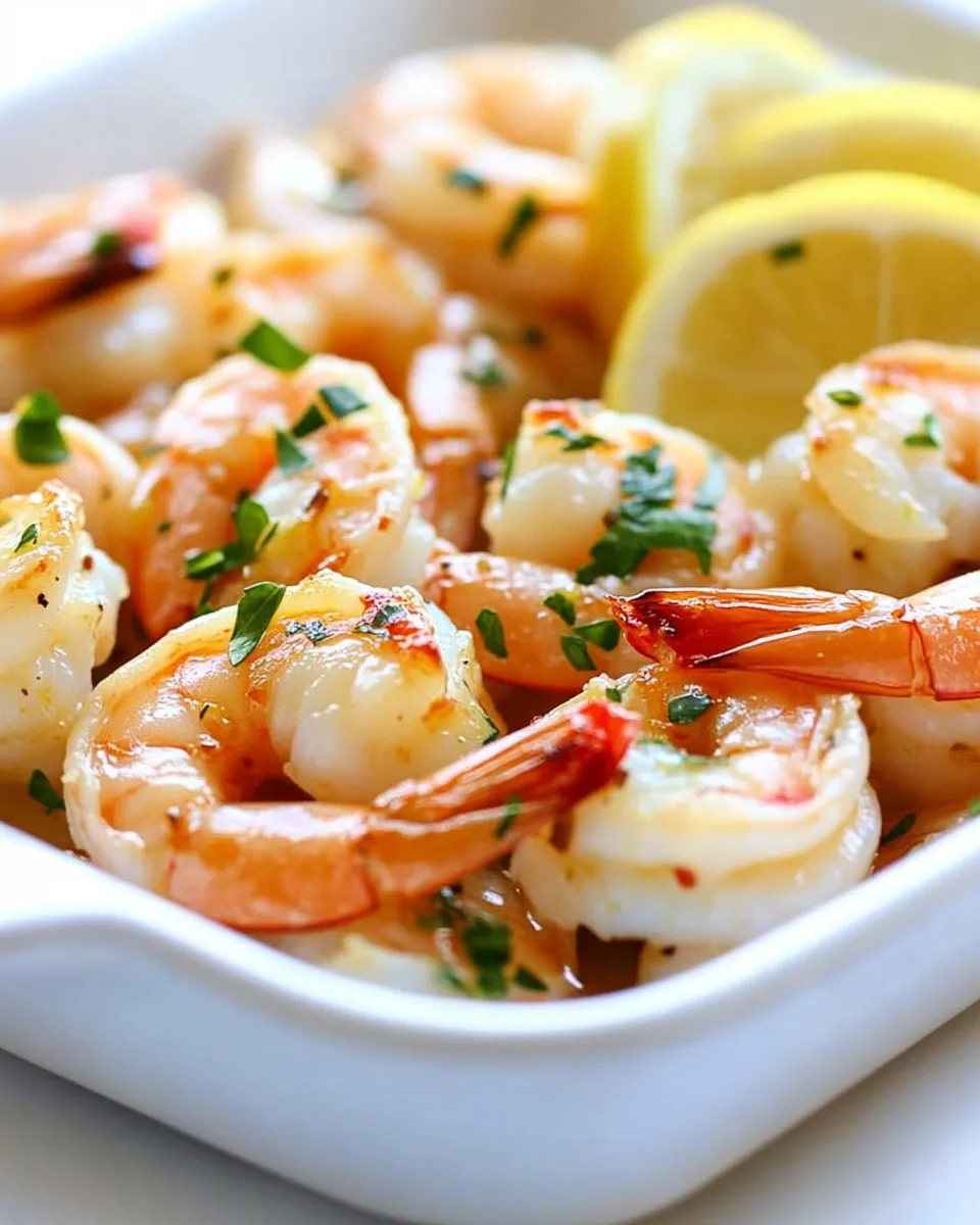 Classic Easy Roasted Lemon-Garlic Shrimp image