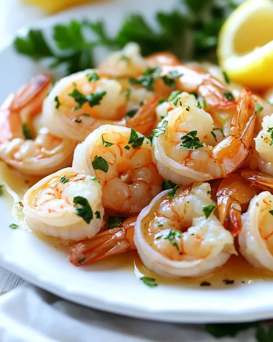 Delicious Easy Roasted Lemon-Garlic Shrimp recipe photo