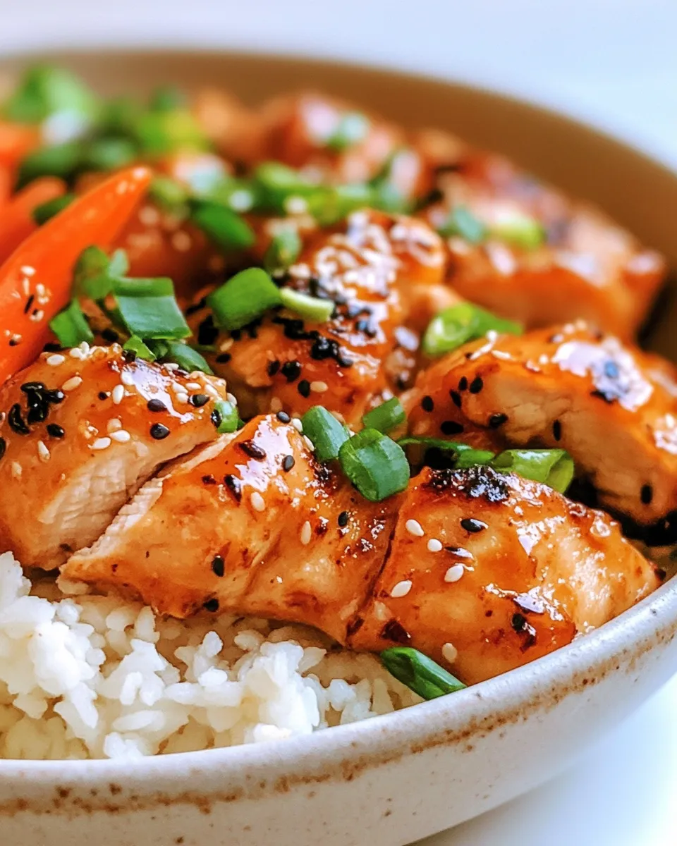 Quick Easy Sesame Chicken food shot