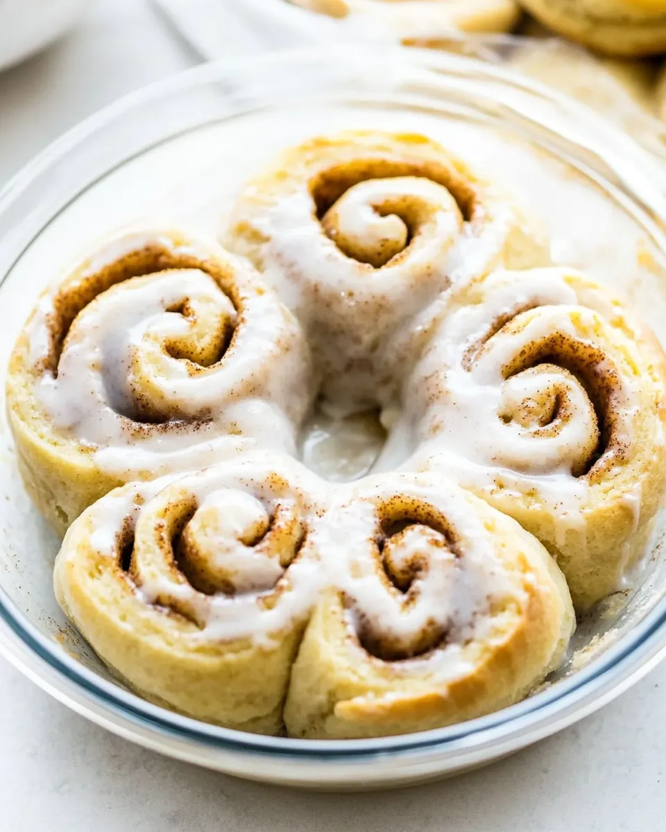 Quick Easy Vegan Cinnamon Rolls (200 Calories) dish photo