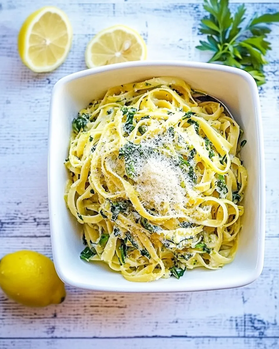 Classic Easy and Fresh Garlic Lemon Pasta image