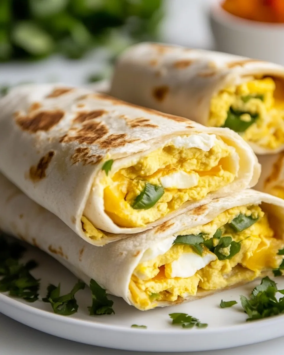Classic Egg Burrito dish photo
