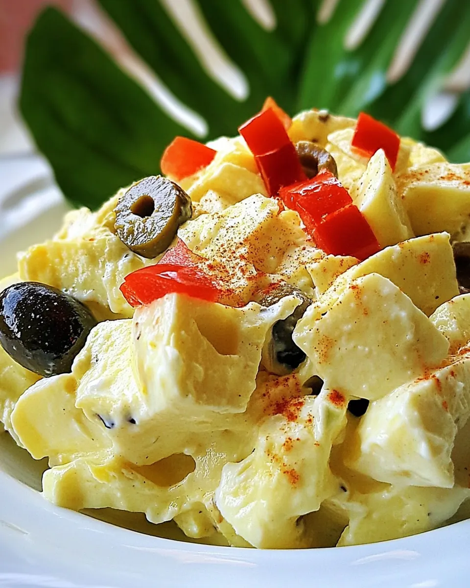 Classic Egg Salad with Olives Recipe image